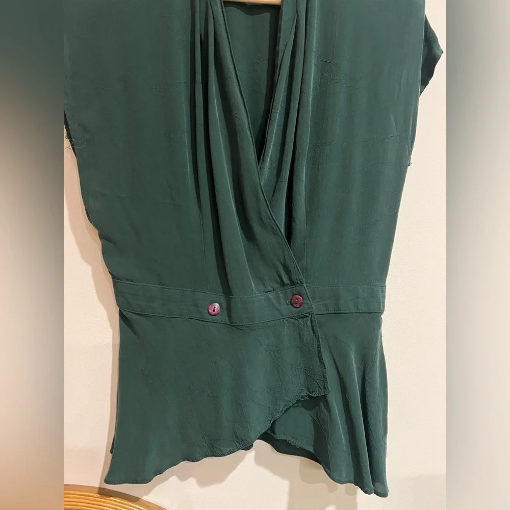 Vintage Green Blouse Platinum by Dorothy Schoelen - Picture 2 of 4